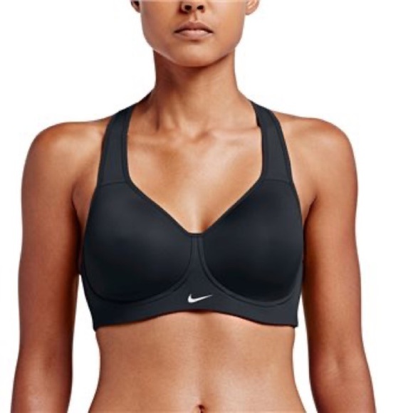 Nike Women's Black Sports Bra size 38 D - Picture 1 of 7